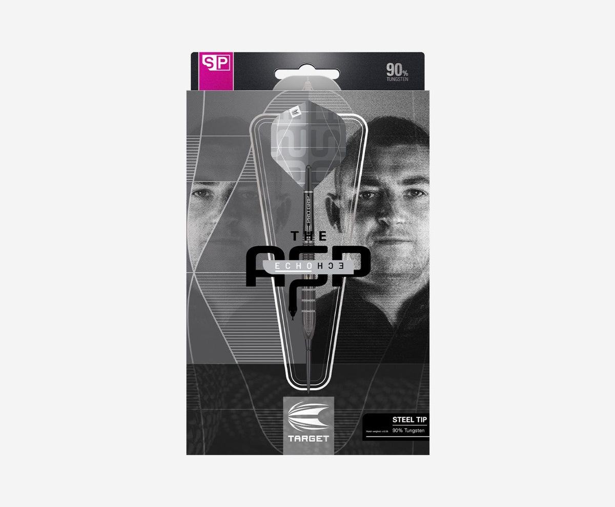 Target Aspinall 90% X Echo Steel Tip Darts - 5