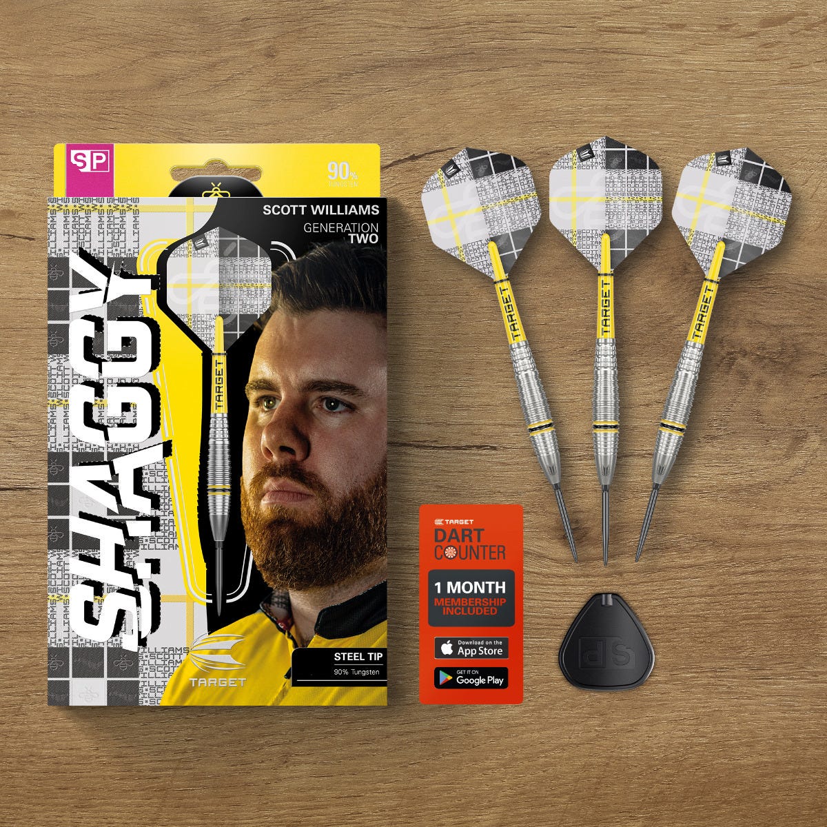 Target Scott Williams G2 Steel Tip Darts - 7