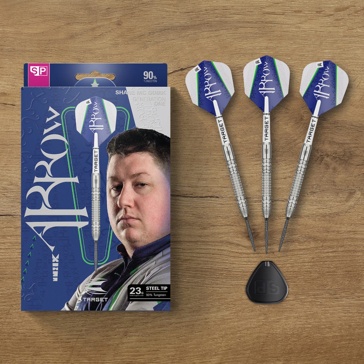 Target Shane Mc Guirk G1 90% Steel Tip Darts - 8