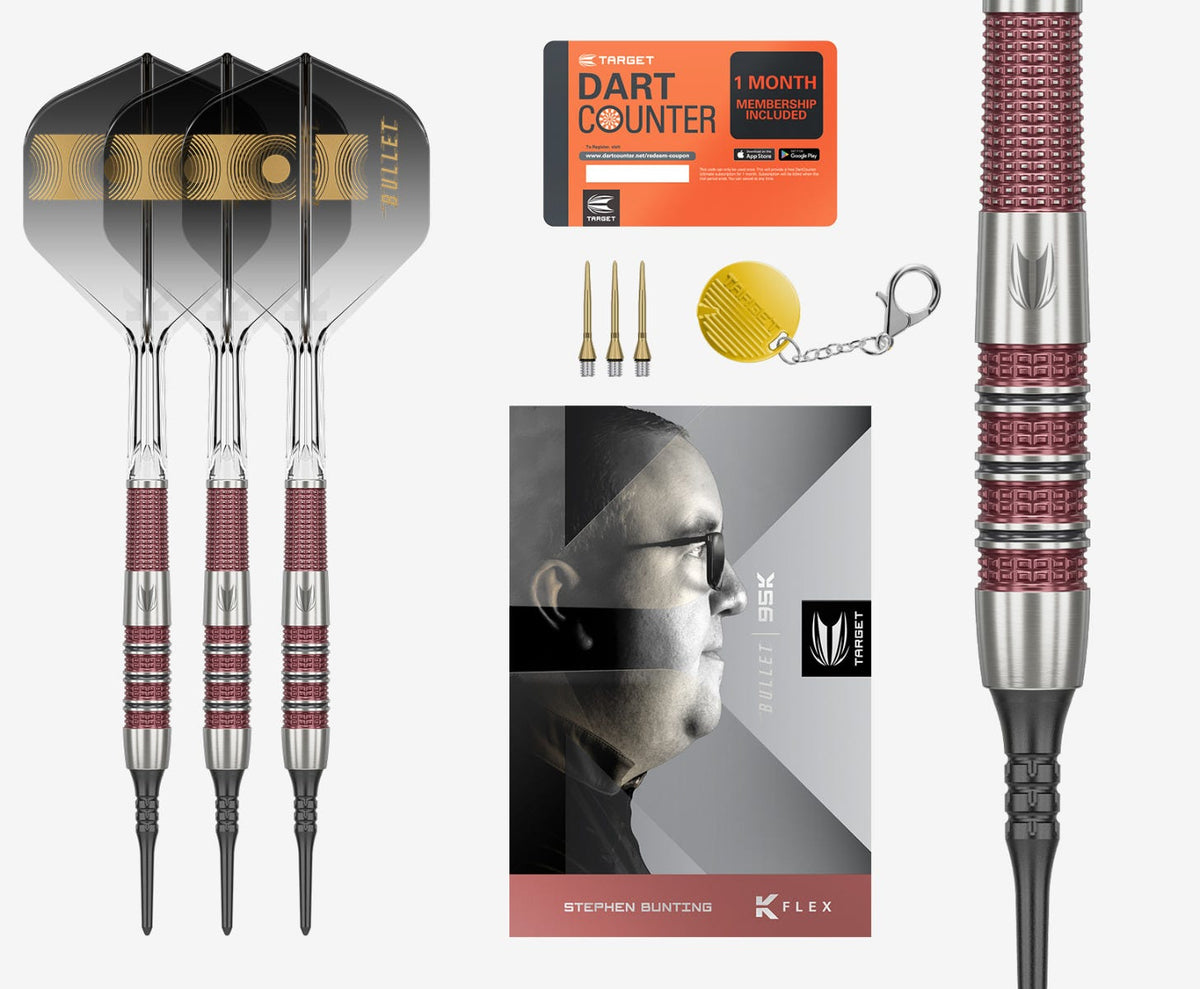 Target Stephen Bunting 95k Soft Tip Darts