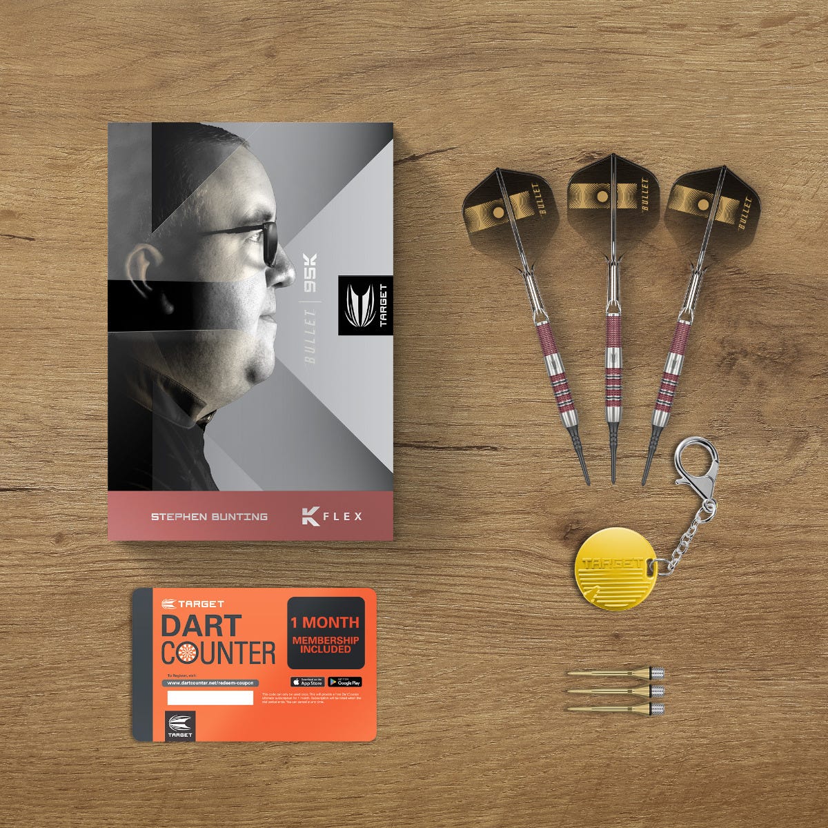 Target Stephen Bunting 95k Soft Tip Darts - 7
