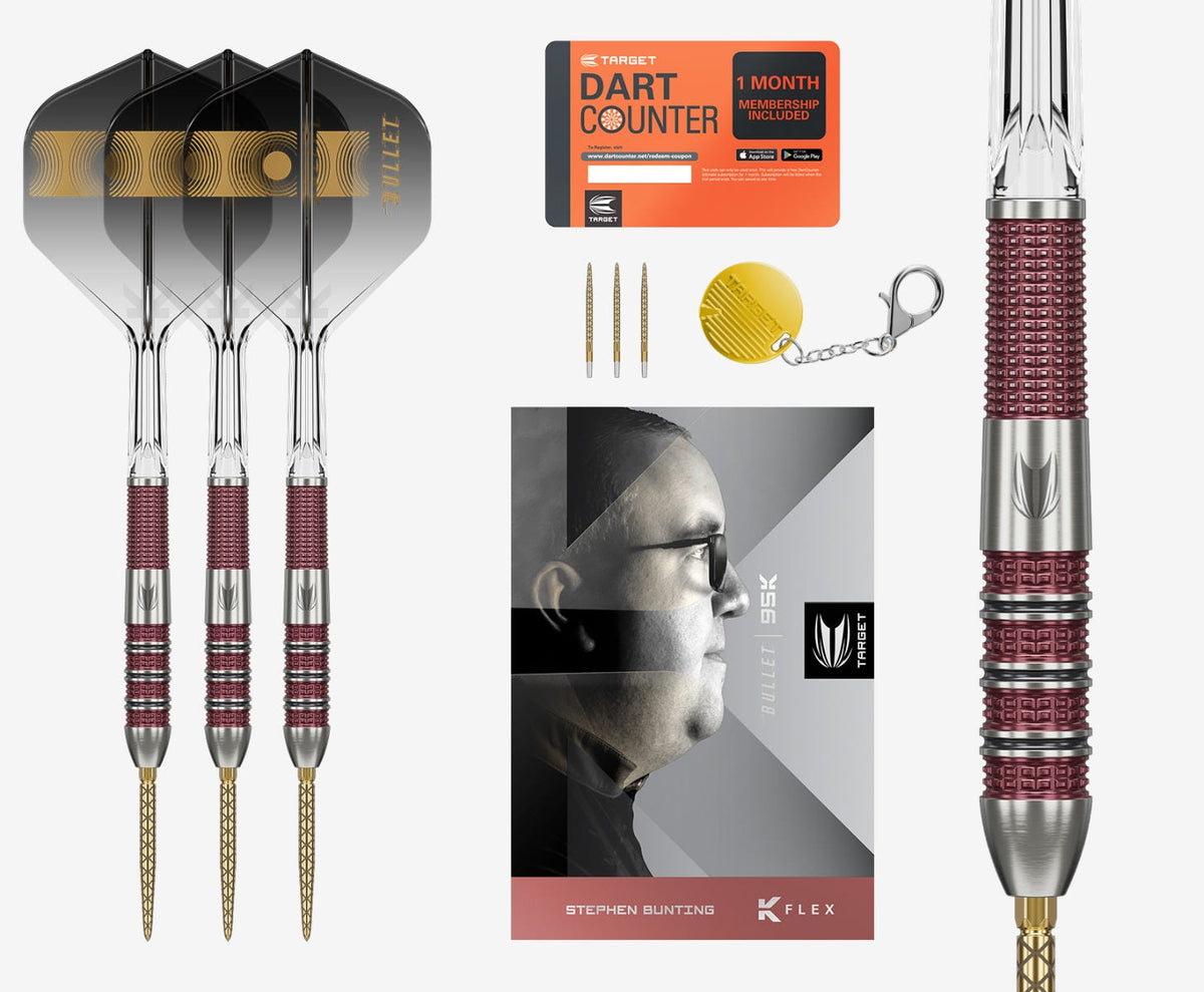 Target Stephen Bunting 95k Steel Tip Darts