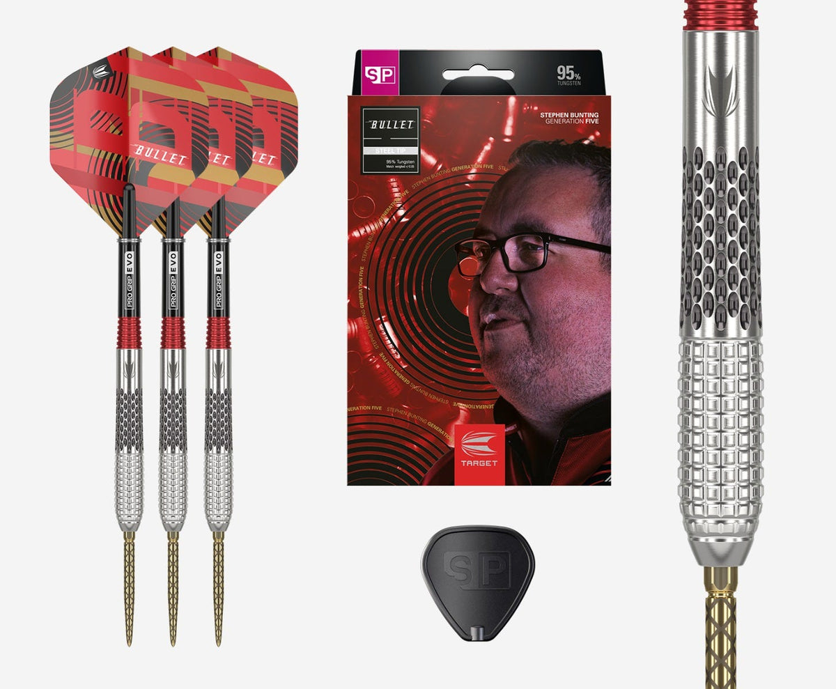 Target Stephen Bunting Gen 5 95% Steel Tip Darts