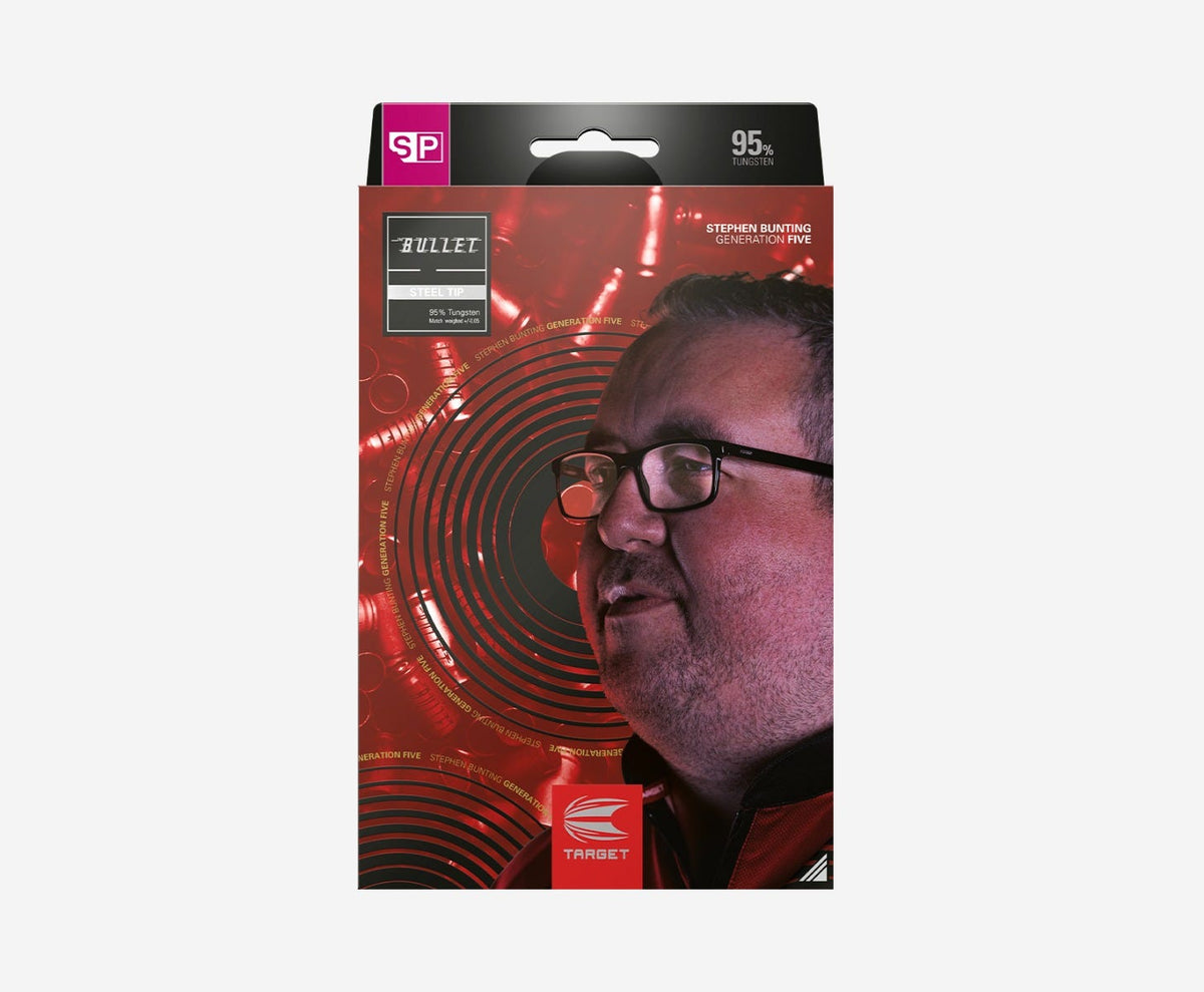 Target Stephen Bunting Gen 5 95% Steel Tip Darts - 4