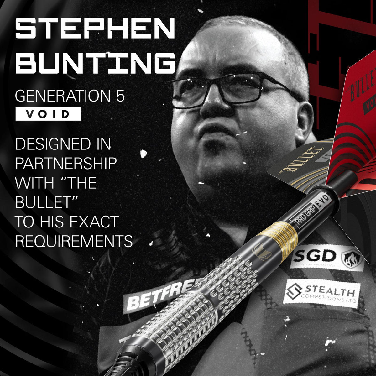 Target Stephen Bunting G5 Void 95% Soft Tip Darts - 2