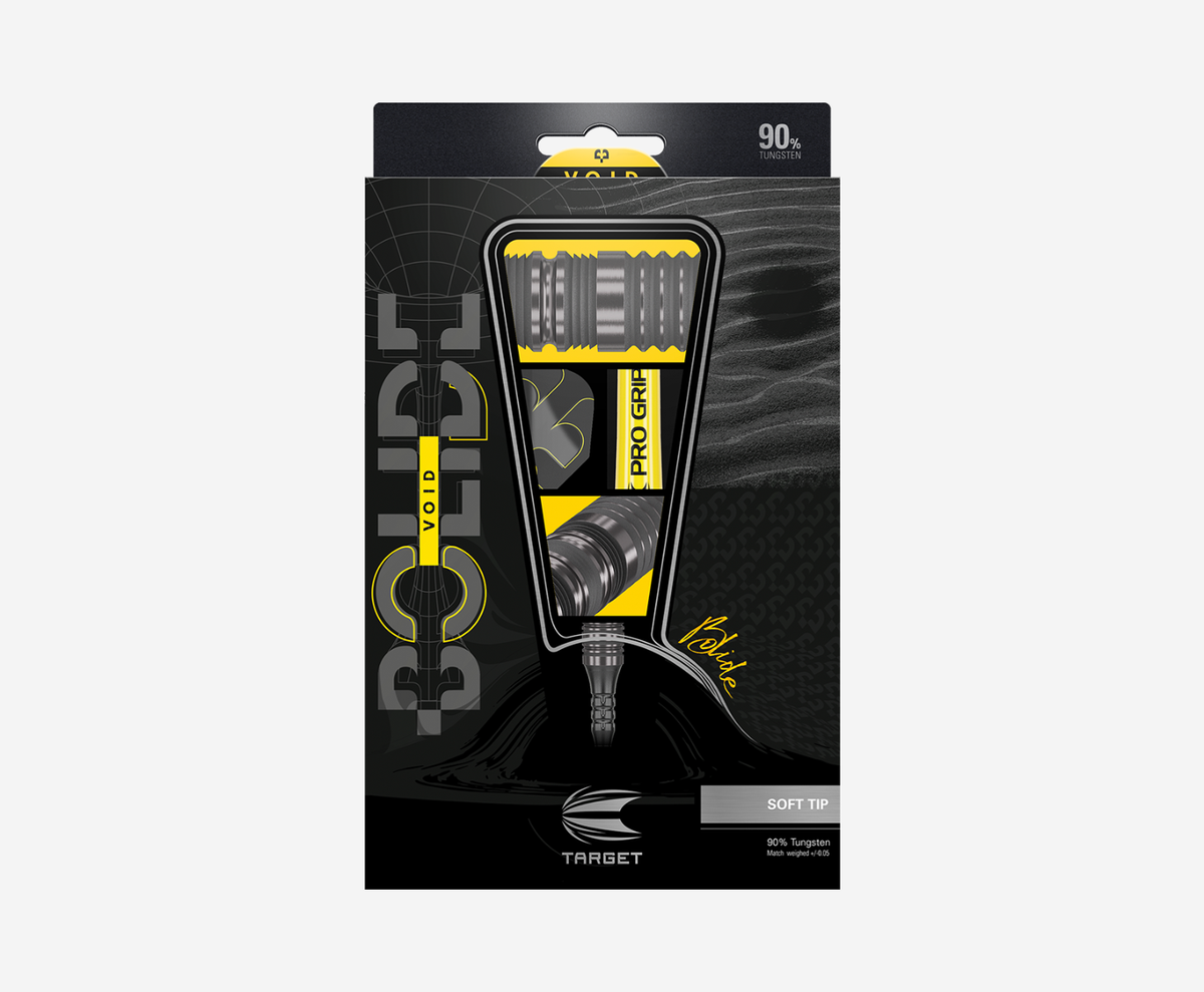 Target Bolide Void 05 90% Steel Tip Darts - 5