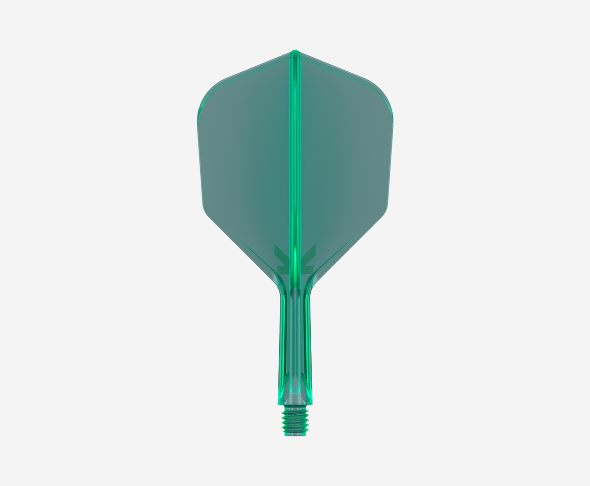 Target K-Flex Shape/No.6 Short Green Flights - 3