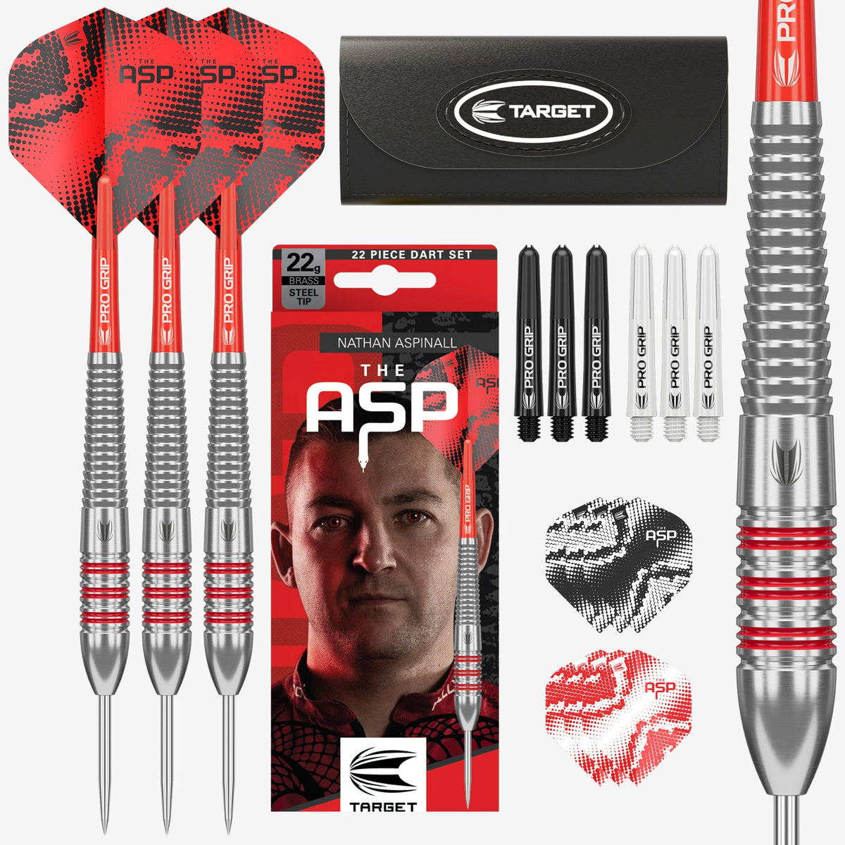 Target Nathan Aspinall Brass Steel Tip Darts