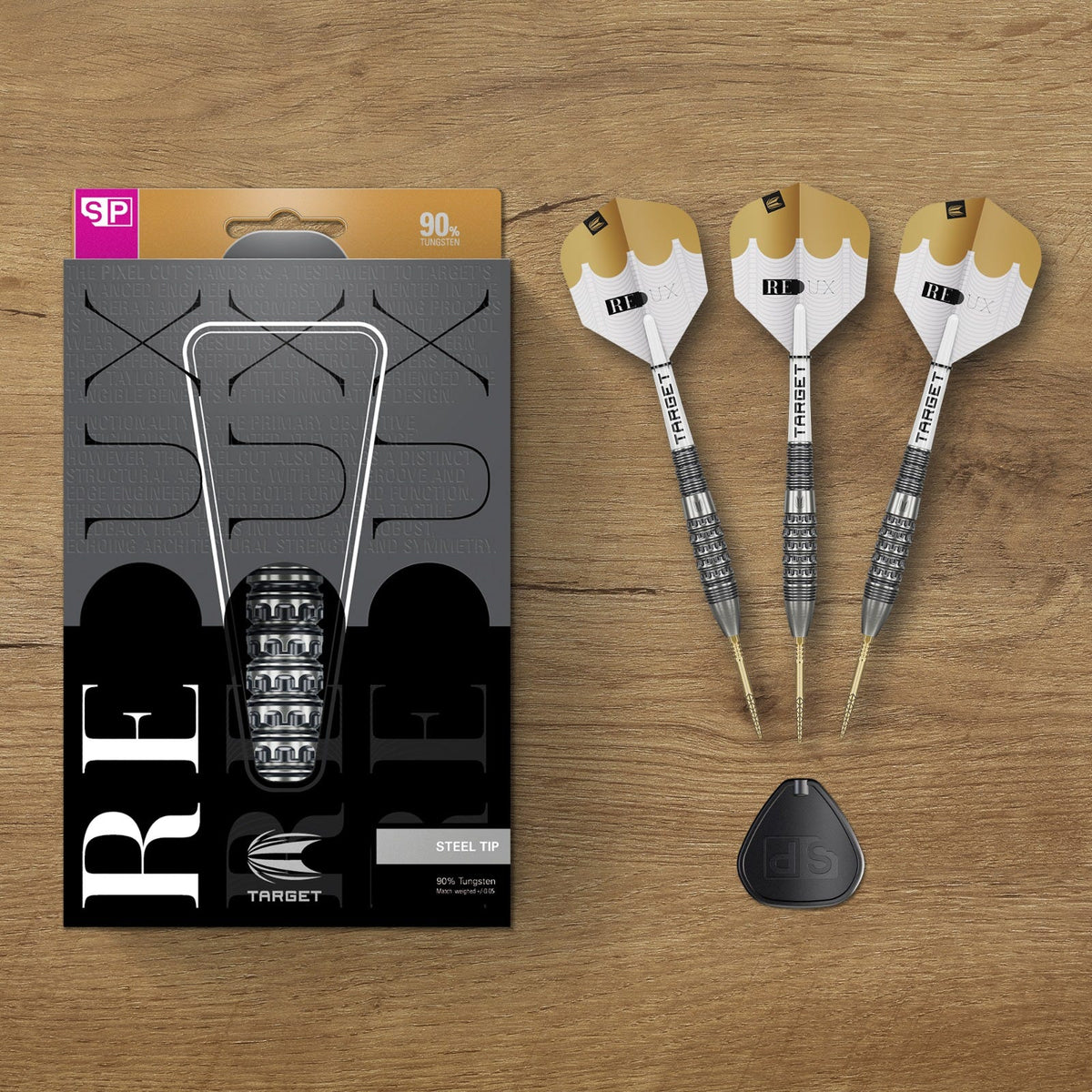 Target Redux 90% 02 Steel Tip Darts - 6