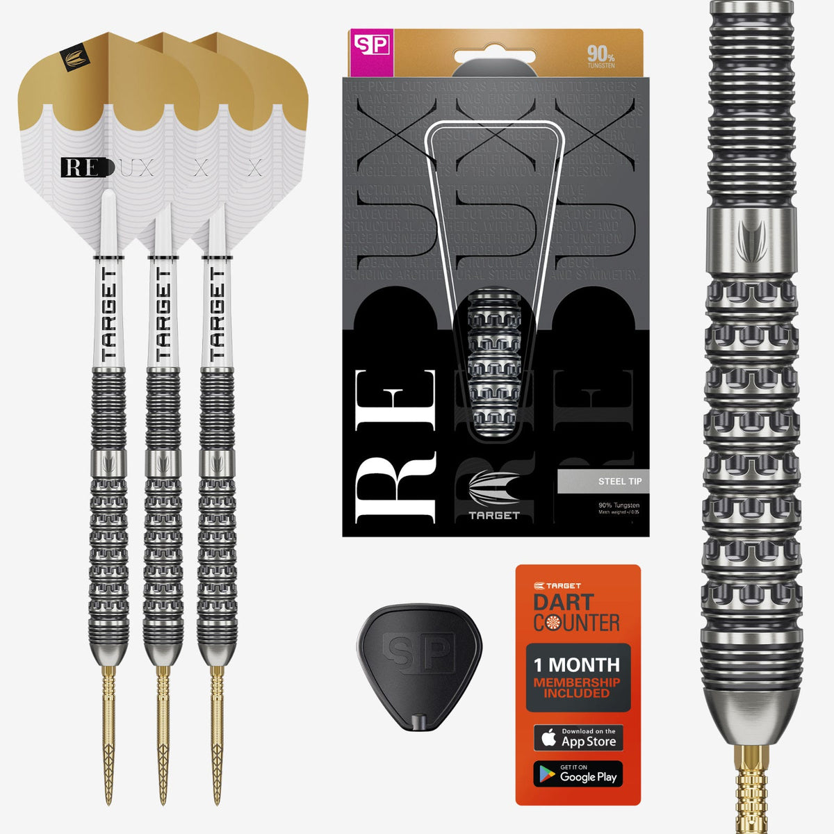 Target Redux 90% 03 Steel Tip Darts