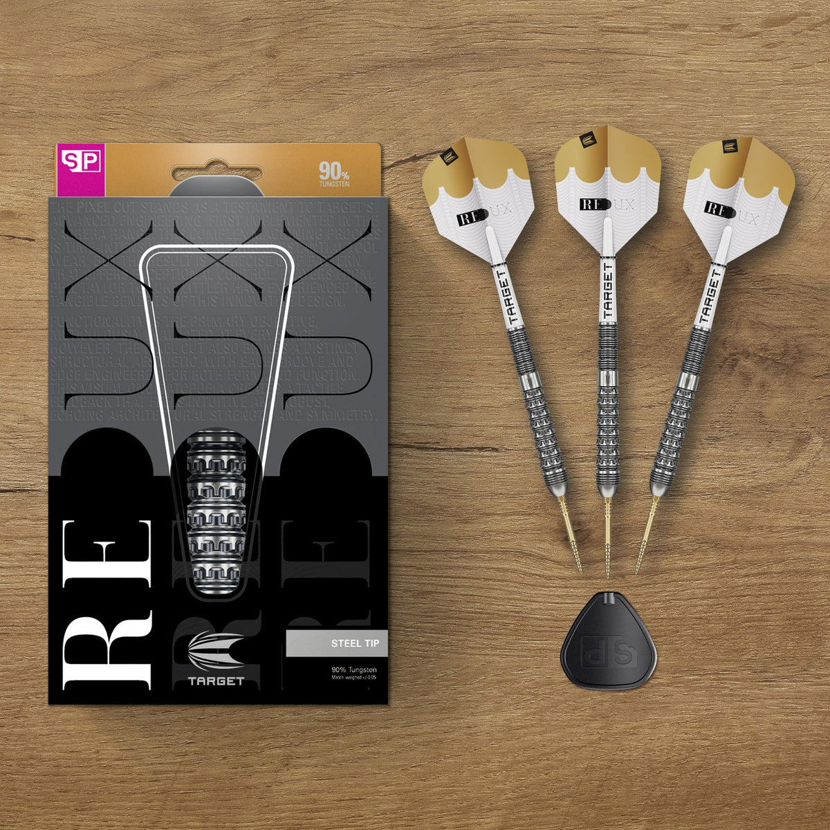 Target Redux 90% 03 Steel Tip Darts - 6