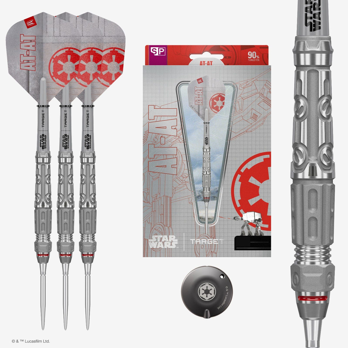 Target Star Wars At-At 90% Steel Tip Darts