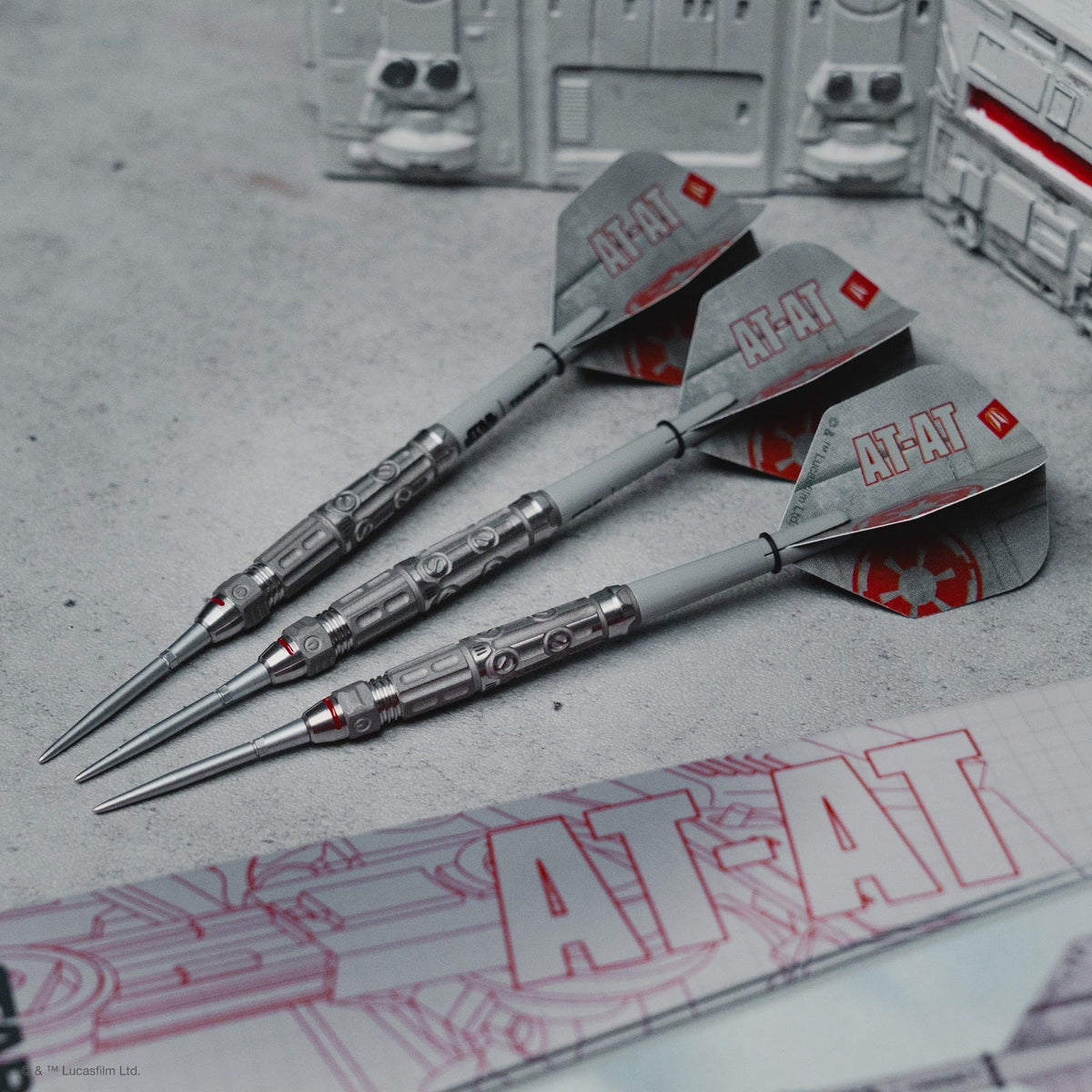 Target Star Wars At-At 90% Steel Tip Darts - 8