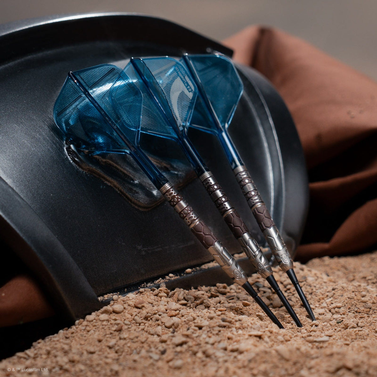 Target Star Wars Mandalorian 95% Steel Tip Darts - 9