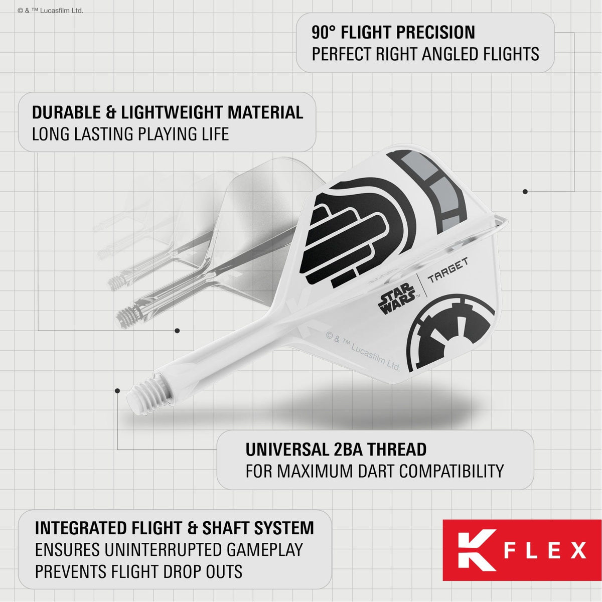 Target Storm Trooper K-Flex No.6 Short Flights - 7