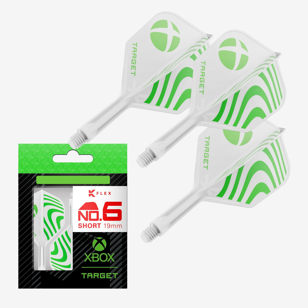 Target X X Box K Flex Shape/No.6 Short Flights